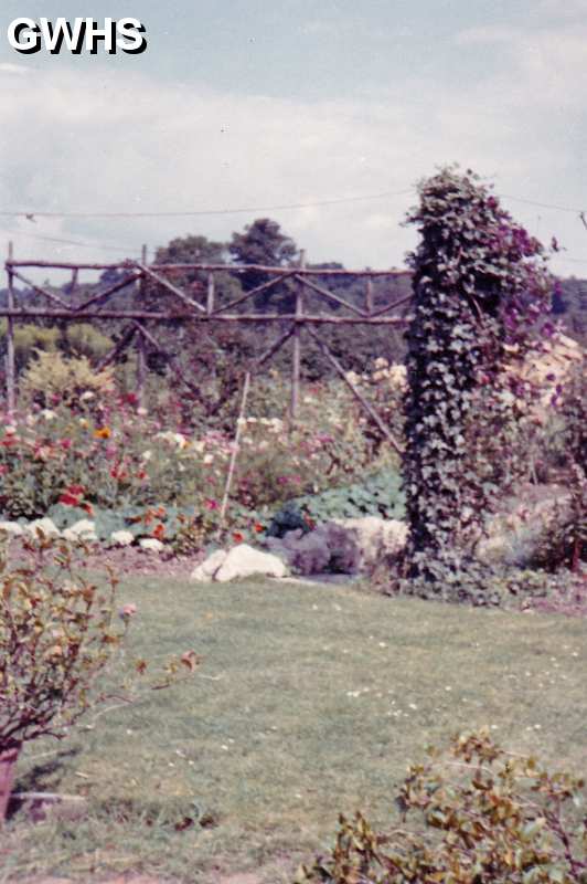 30-103 Garden at Horlocks Nurseries Wigston Fields circa 1961