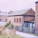 19-030 Leicester Road Wigston Magna rear of Ladkins Butchers - showing slaughter house  pre 1960