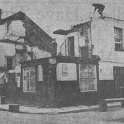 22-463 Off Licence premises of Mr D Tyler being demolished in Leicester Road Wigston Magna 1967 