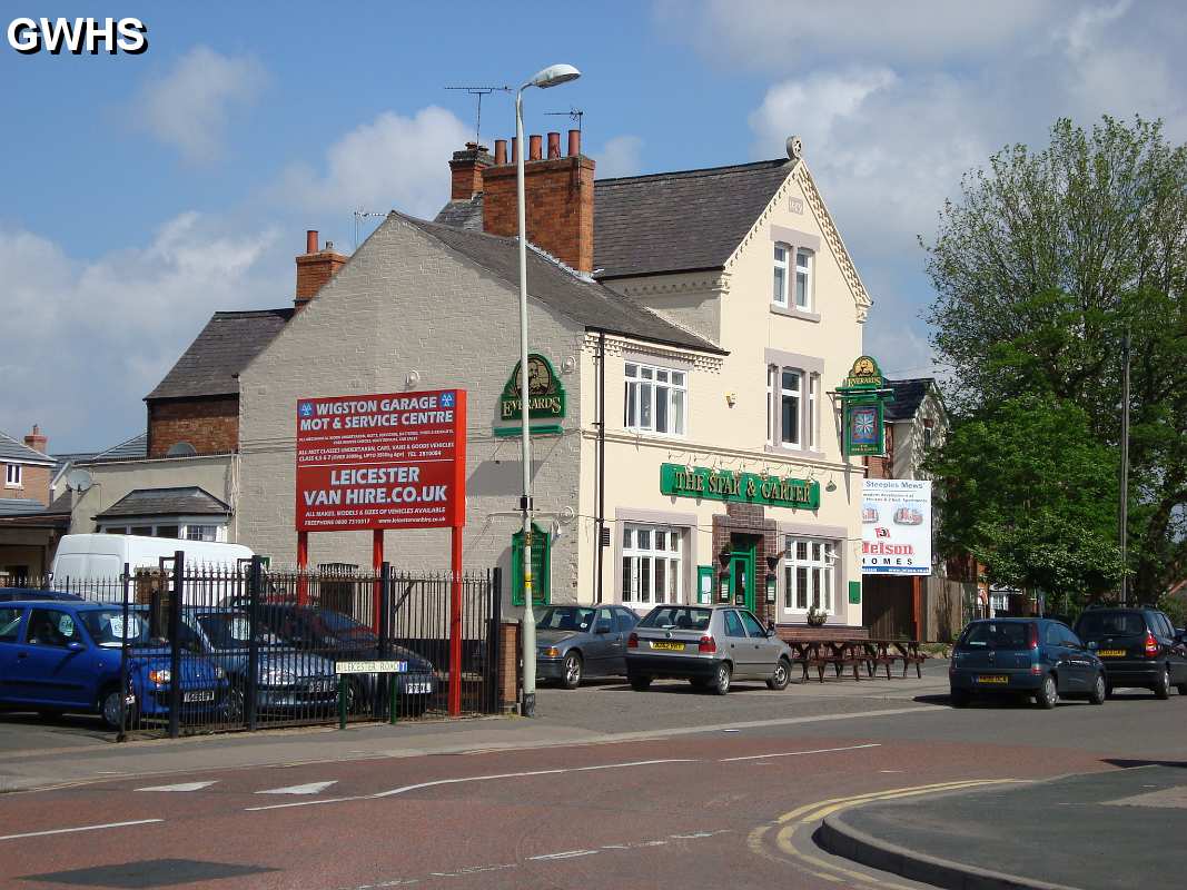 14-281 The Star & Garter Leicester Road Wigston Magna May 2009