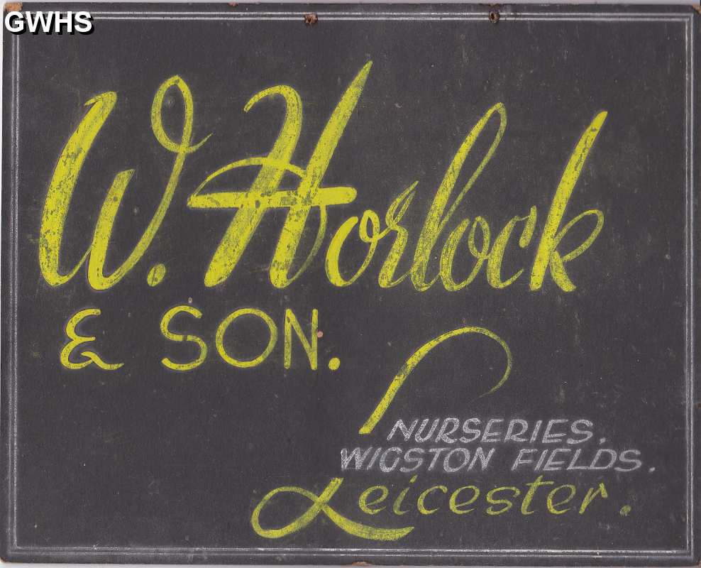 30-134 W Horlock & Sons sign   1966