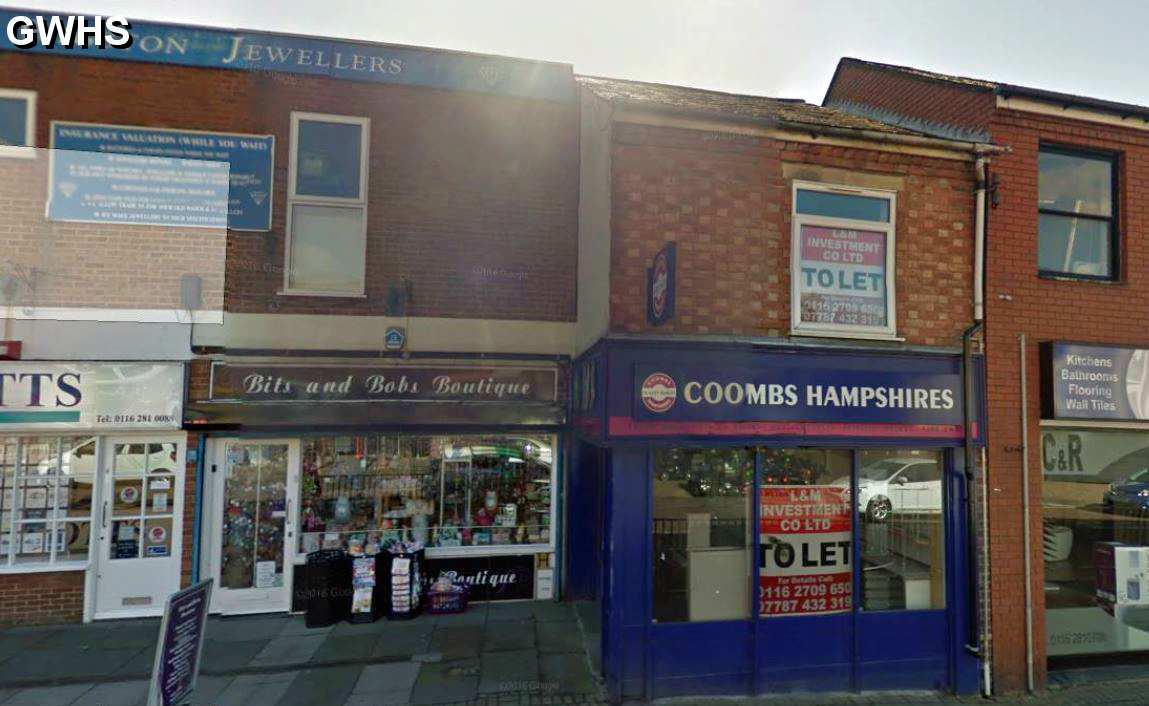 30-781 Coombs Hampshires Leicester Road Wigston Magna