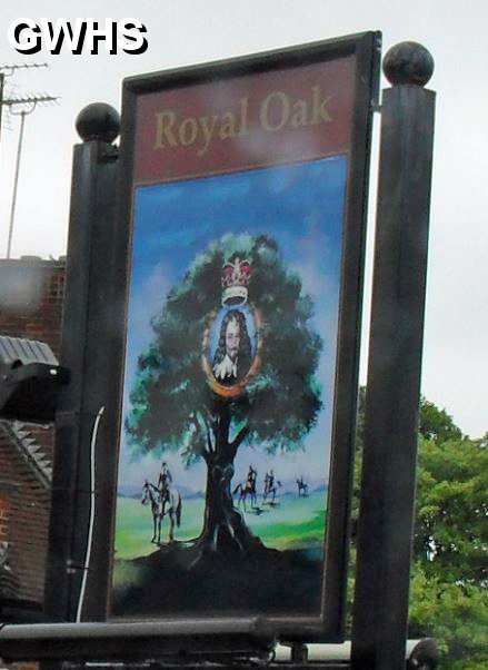 31-260 The Royal Oak Sign Leicester Road Wigston Magna