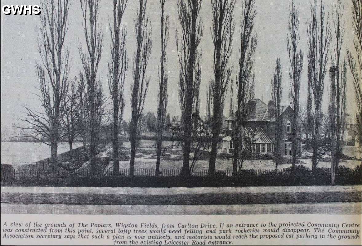 33-340 The Poplars Leicester Road Wigston Fields 1968