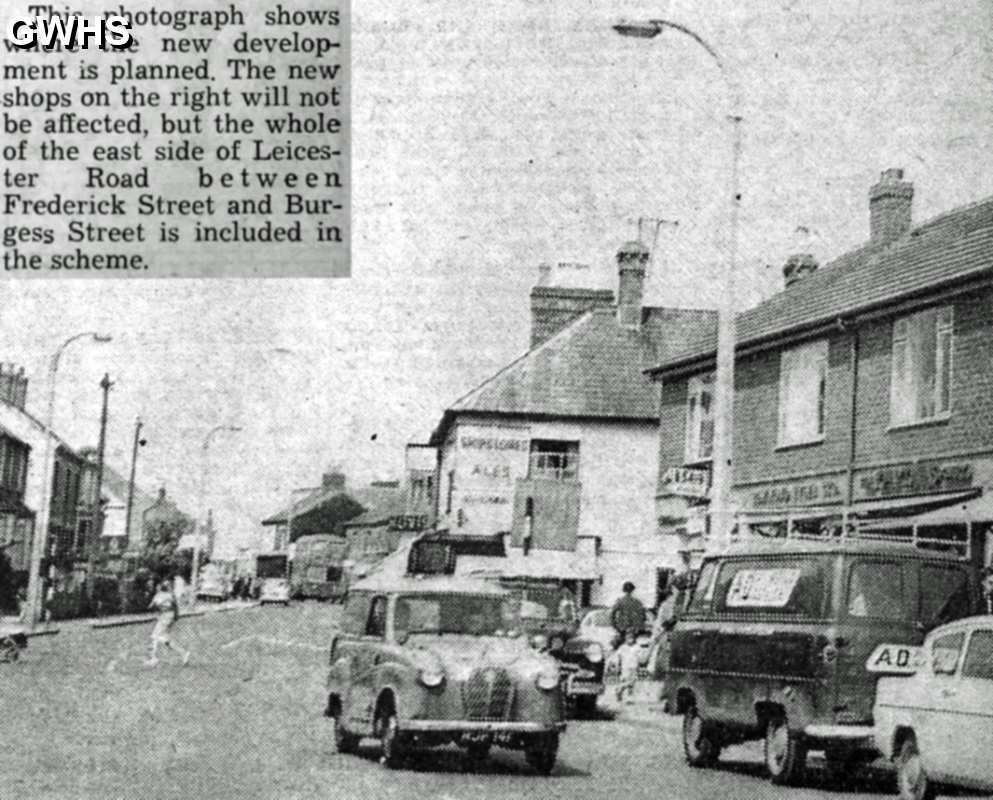 34-727 Leicester Road Wigston Magna proposed development 1963