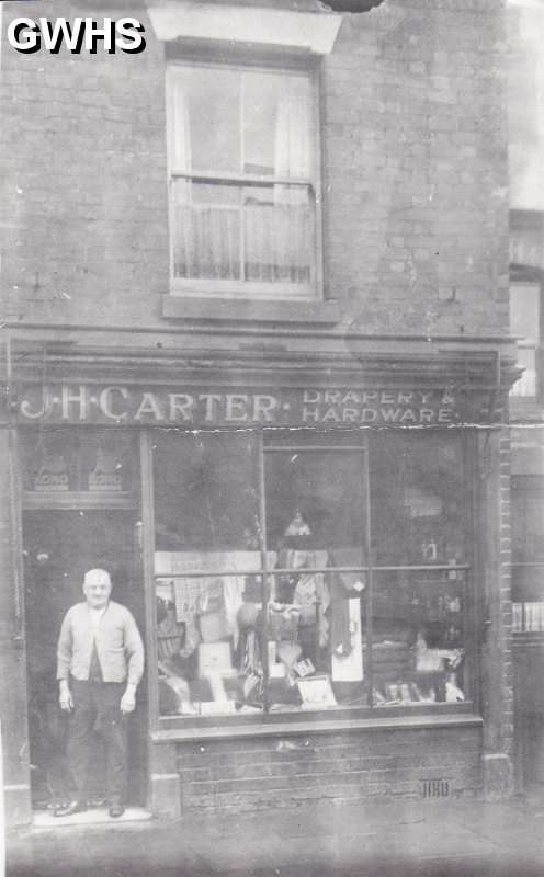 8-156 J H Carter - father of Lily Rogers -Leicester Road Wigston Magna 1920 - Typical shop that sold eberything