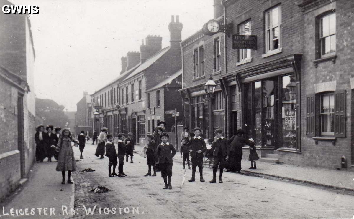 8-157a Leicester Road Wigston Magna circa 1906