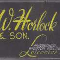 30-134 W Horlock & Sons sign   1966