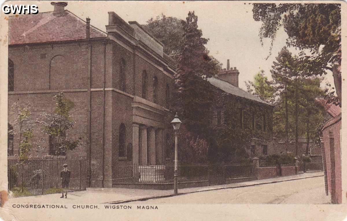 8-205 Congregational Chapel Long Street Wigston Magna 1935