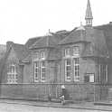 17-018a All Saints School frontage Long Street Wigston Magna circa 1970