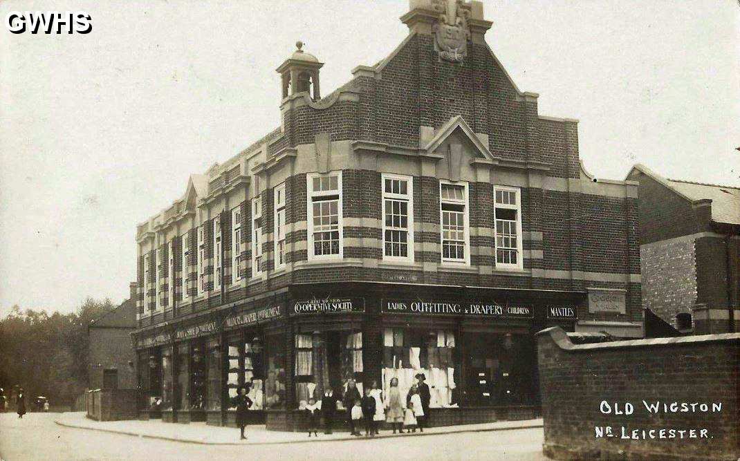33-067 Co-operative HQ Long Street Wigston Magna circa 1915