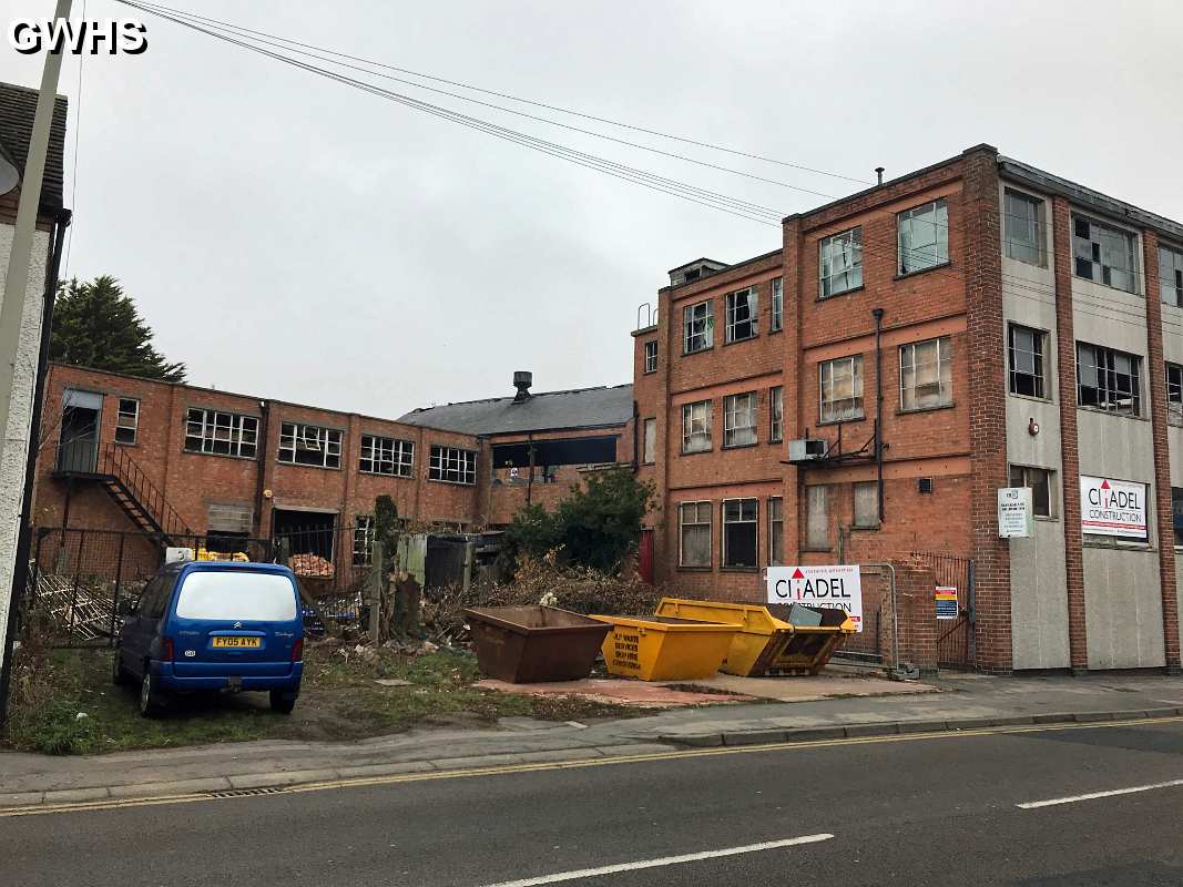 34-337 Building work on Admiral Sportwear factory Long Street Wigston Magna Nov 2018