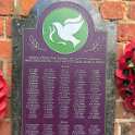 33-935 The War memorial Peace Memorial Park Long Street Wigston Magna 2018