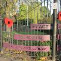 34-313 Wigston Magna - entrance to Peace Memorial Park Nov 2018