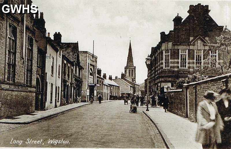 22-002 Long Street Wigston Magna circa 1920
