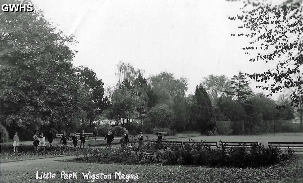 34-800 Peace Memorial Park Long Street Wigston. (was known as the Little Park) c1955