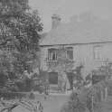 22-516a Rev Thomas Cope Deeming and wife in garden of the Manse Long street Wigston Magna circa 1902