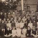 25-076 National School class in 1929 Long Street Wigston Magna 