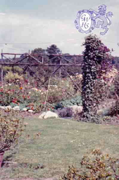 30-103 Garden at Horlocks Nurseries Wigston Fields circa 1961