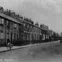23-007 Leicester Road looking north Bell Inn in the distance Wigston Magna 1930