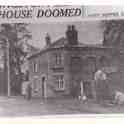 8-135 House awaiting demolition Leicester Road Wigston Magna now Fir Tree Close