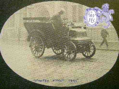 1-80 Car in Grandby Street Leicester 1891