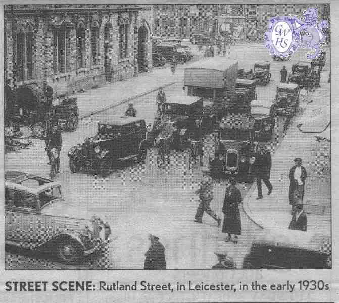 13-5 Rutland Street Leicester early 1930's