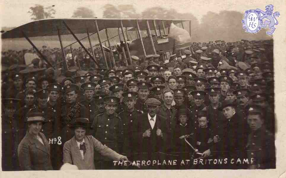 25-028 The Aeroplane at Britons Camp St Albans Herts