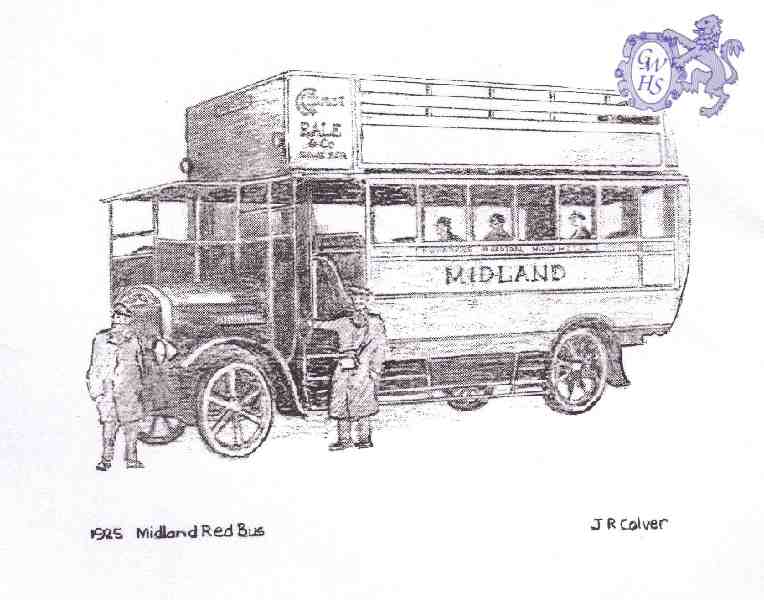 29-471 Midland Red Bus 1925 - J R Colver