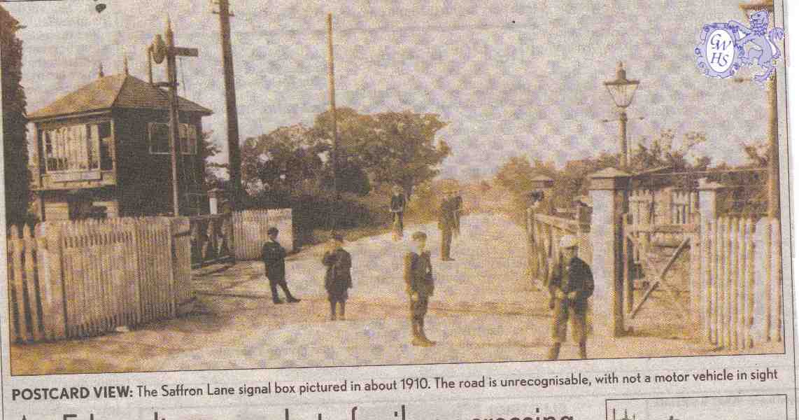 29-481 Saffron Lane Signal Box Leicester c 1910