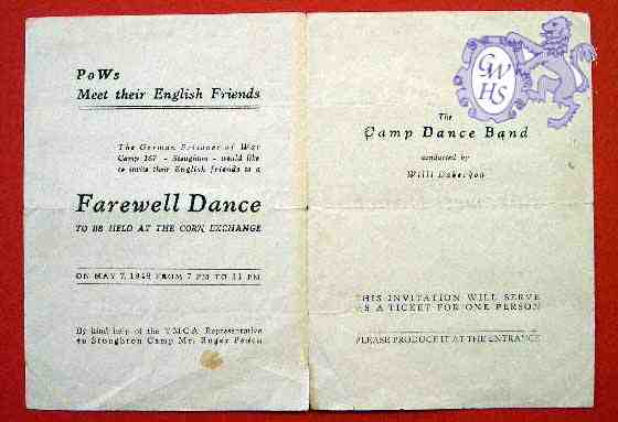3-43 Farewell Dance Programme held at the Corn Exchange