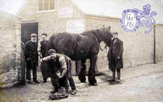 6-41 Smithy in Earl Shilton circa 1900