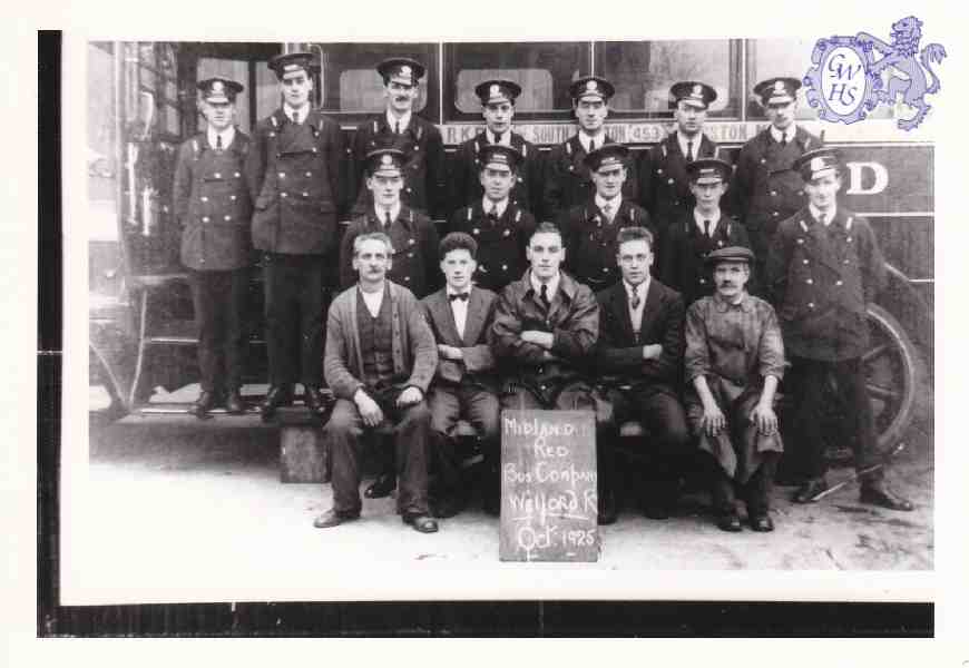 9-110 Midland Red Bus Company Welford Road Leicester 1925