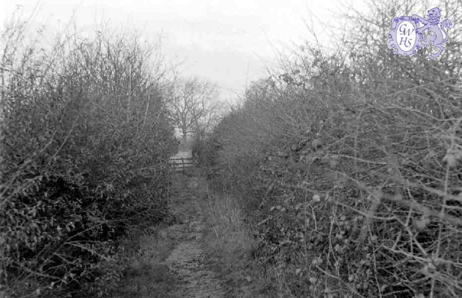 30-938 The Lanes down towards Rally Bridge pre Little Hill Estate mid 1960's