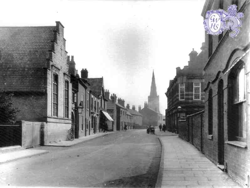 19-381  Long Street Wigston Magna circa 1920