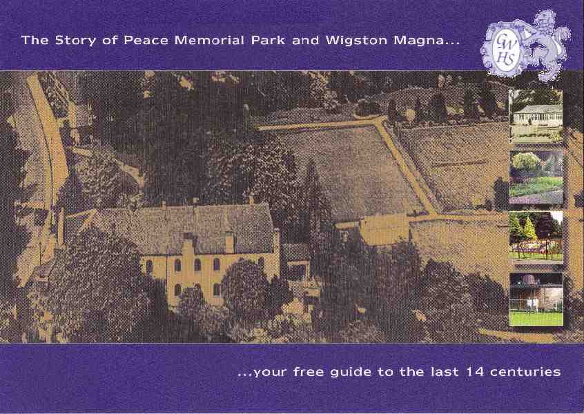 19-383 Memorial Park Long Street Wigston Magna