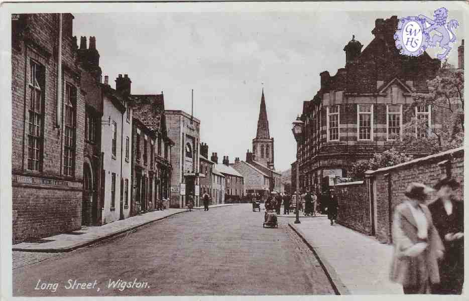 26-269 Long Street Wigston Magna circa 1925