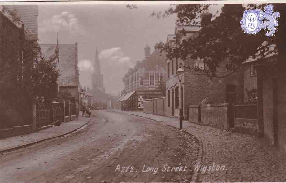 26-380 Long Street Wigston Magna circa 1925