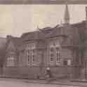 17-018 All Saints School frontage Long Street Wigston Magna circa 1970