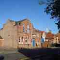 17-054 Long Street Wigston Magna 2011 showing The Conservative Club and in the distance the LRO