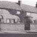 17-064 Cottages on Long Street Wigston Magna next to post office demolished in 1967