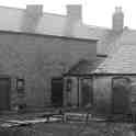 19-206a Rear of Alms Houses Long Street Wigston Magna 1963  - Photo by Ivor Dann