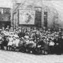 22-129 National School Children Long Street Wigston Magna circa 1928