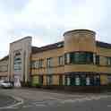 23-349 Side view of Cedar Court Care Home showing the old facia to the Magna Cinema Long Street Wigston Magna June 2013