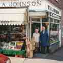 8-167 W A Johnson shop Long Street Wigston Magna - last day before closing - site of old Durham Ox