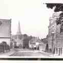 8-186 Long Street Wigston Magna circa 1908 right foreground is Mr Freckingham's butchers shop.