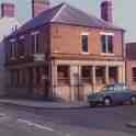 8-209 Long Street and Paddock Street corner Wigston Magna  Midland Bank and Adams House on left