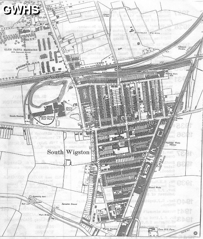 20-024 Map of South Wigston 1930