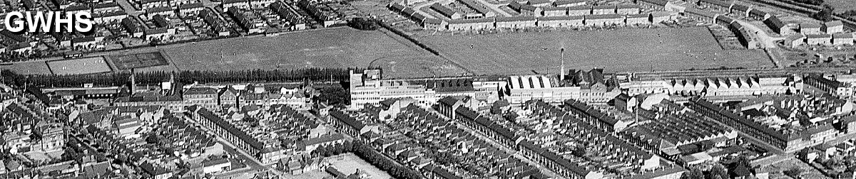 24-068a Aerial view of South Wigston -  1959