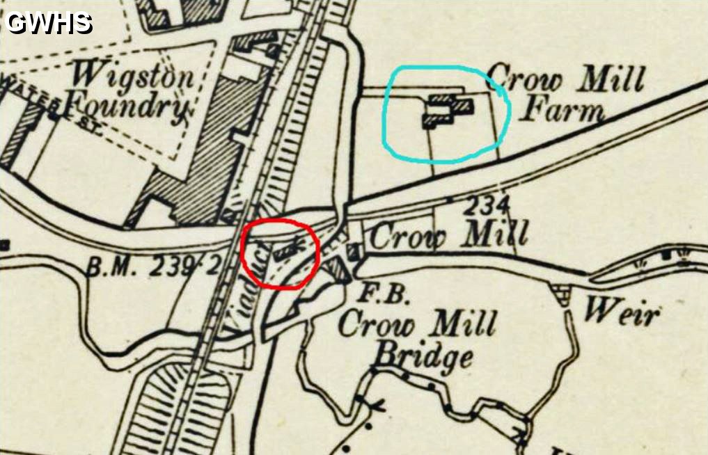 31-022 Map of Crow Mill South Wigston